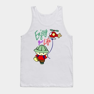 Be Free Enjoy Your Life Tank Top